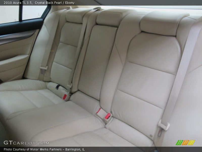 Crystal Black Pearl / Ebony 2010 Acura TL 3.5