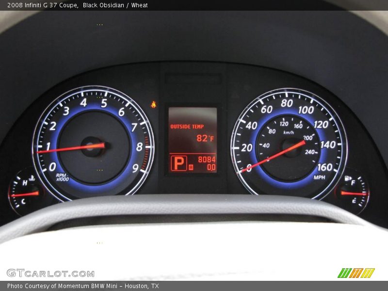 Black Obsidian / Wheat 2008 Infiniti G 37 Coupe