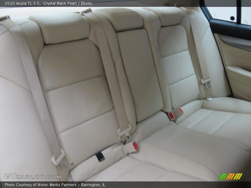 Crystal Black Pearl / Ebony 2010 Acura TL 3.5
