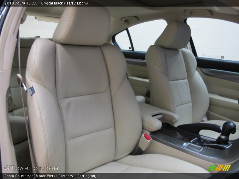 Crystal Black Pearl / Ebony 2010 Acura TL 3.5