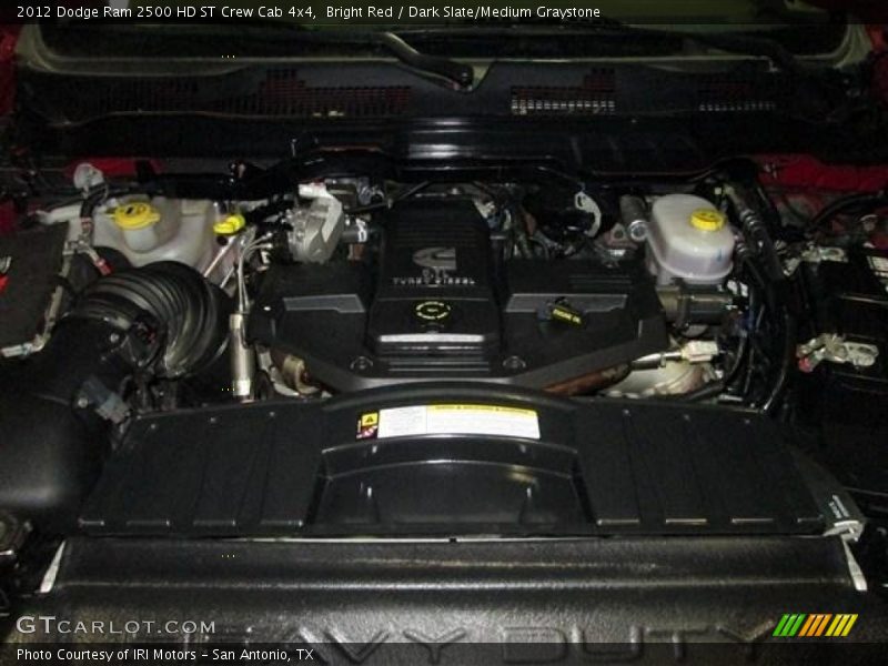 Bright Red / Dark Slate/Medium Graystone 2012 Dodge Ram 2500 HD ST Crew Cab 4x4