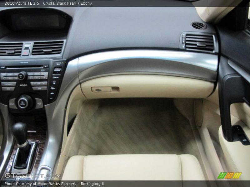 Crystal Black Pearl / Ebony 2010 Acura TL 3.5