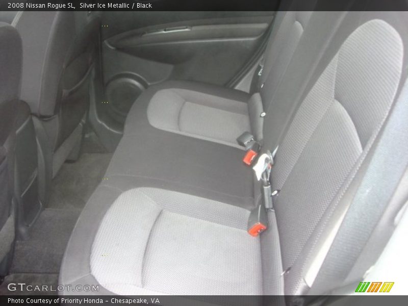 Silver Ice Metallic / Black 2008 Nissan Rogue SL