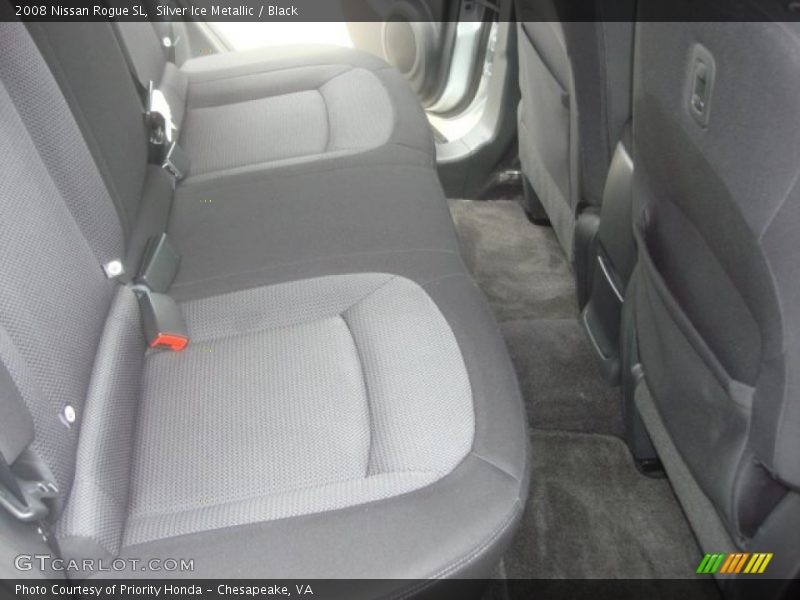 Silver Ice Metallic / Black 2008 Nissan Rogue SL