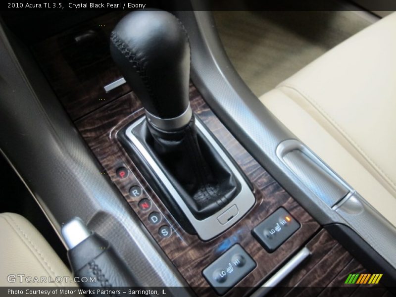 Crystal Black Pearl / Ebony 2010 Acura TL 3.5