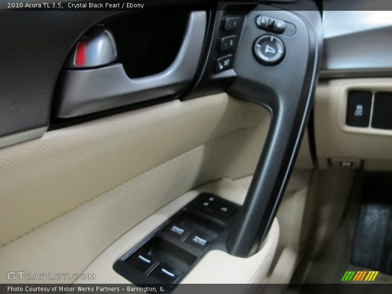 Crystal Black Pearl / Ebony 2010 Acura TL 3.5