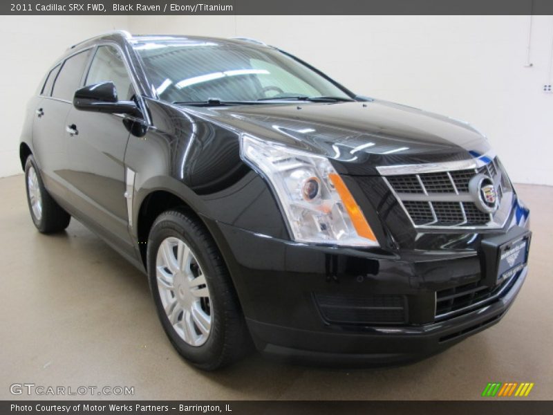 Black Raven / Ebony/Titanium 2011 Cadillac SRX FWD