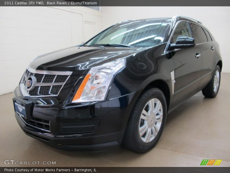 Black Raven / Ebony/Titanium 2011 Cadillac SRX FWD