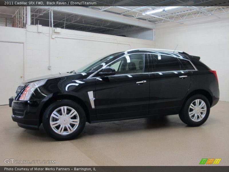 Black Raven / Ebony/Titanium 2011 Cadillac SRX FWD