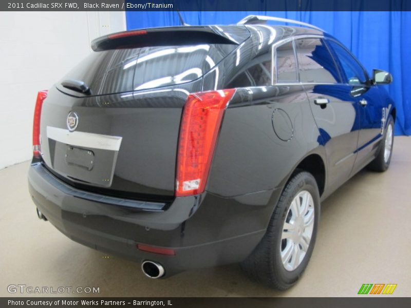 Black Raven / Ebony/Titanium 2011 Cadillac SRX FWD