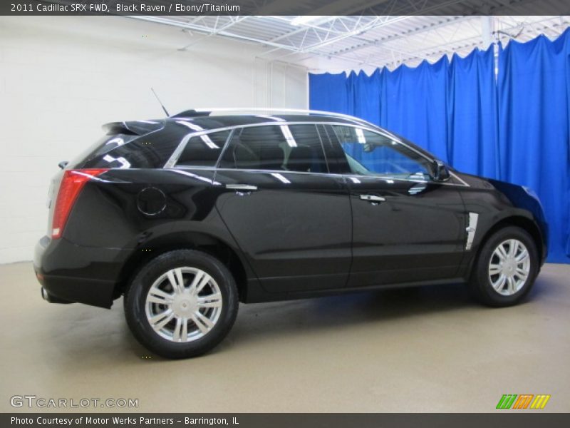 Black Raven / Ebony/Titanium 2011 Cadillac SRX FWD