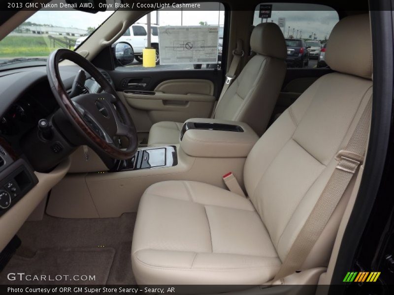 Onyx Black / Cocoa/Light Cashmere 2013 GMC Yukon Denali AWD