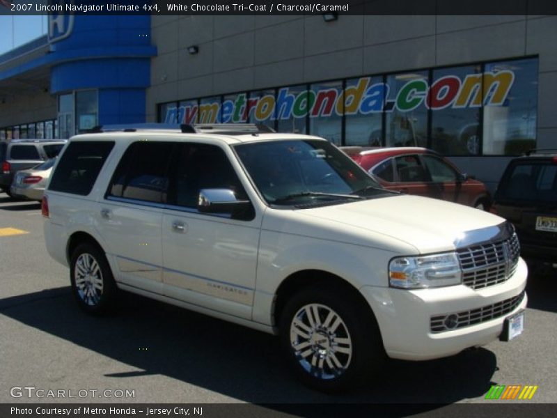 White Chocolate Tri-Coat / Charcoal/Caramel 2007 Lincoln Navigator Ultimate 4x4