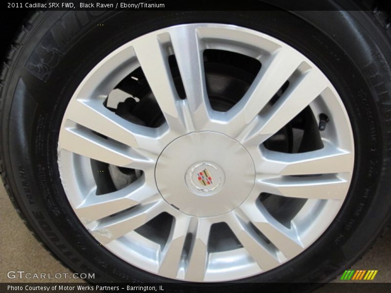 Black Raven / Ebony/Titanium 2011 Cadillac SRX FWD