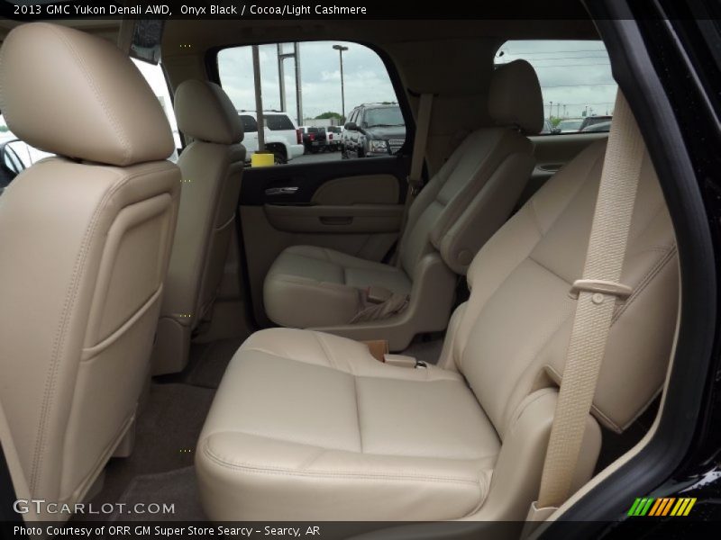 Onyx Black / Cocoa/Light Cashmere 2013 GMC Yukon Denali AWD