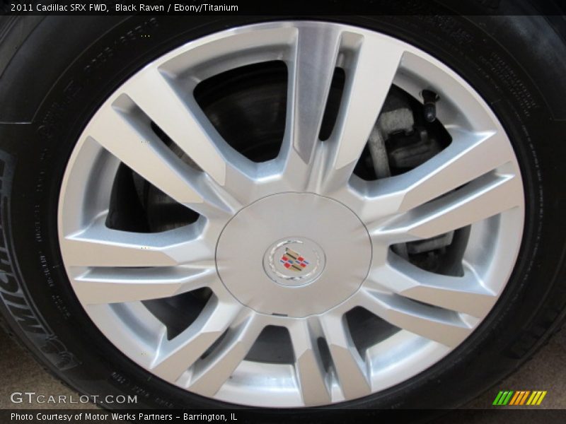 Black Raven / Ebony/Titanium 2011 Cadillac SRX FWD