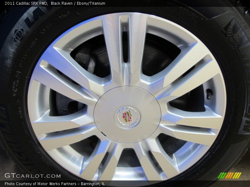 Black Raven / Ebony/Titanium 2011 Cadillac SRX FWD
