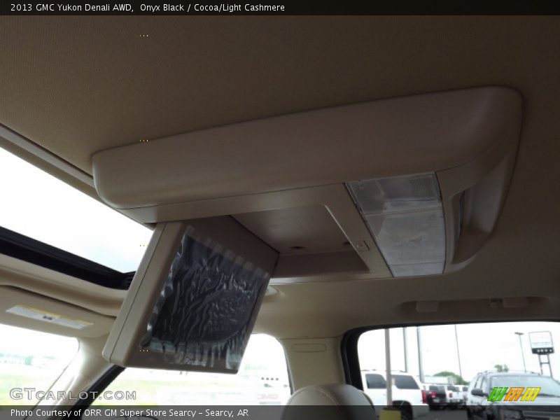 Onyx Black / Cocoa/Light Cashmere 2013 GMC Yukon Denali AWD