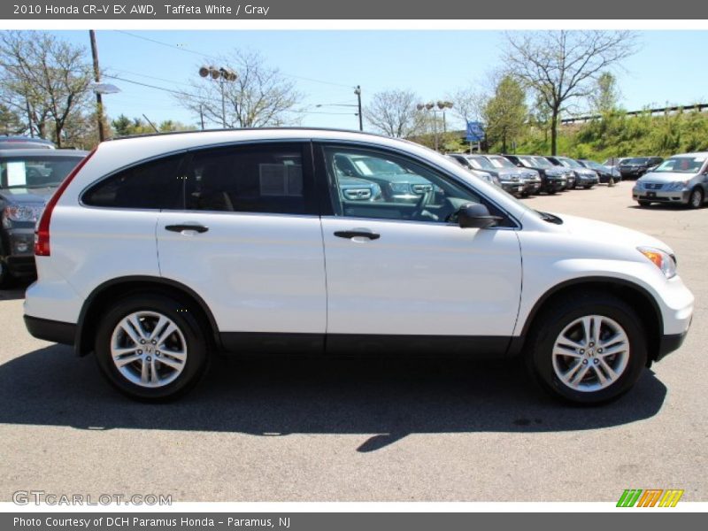 Taffeta White / Gray 2010 Honda CR-V EX AWD