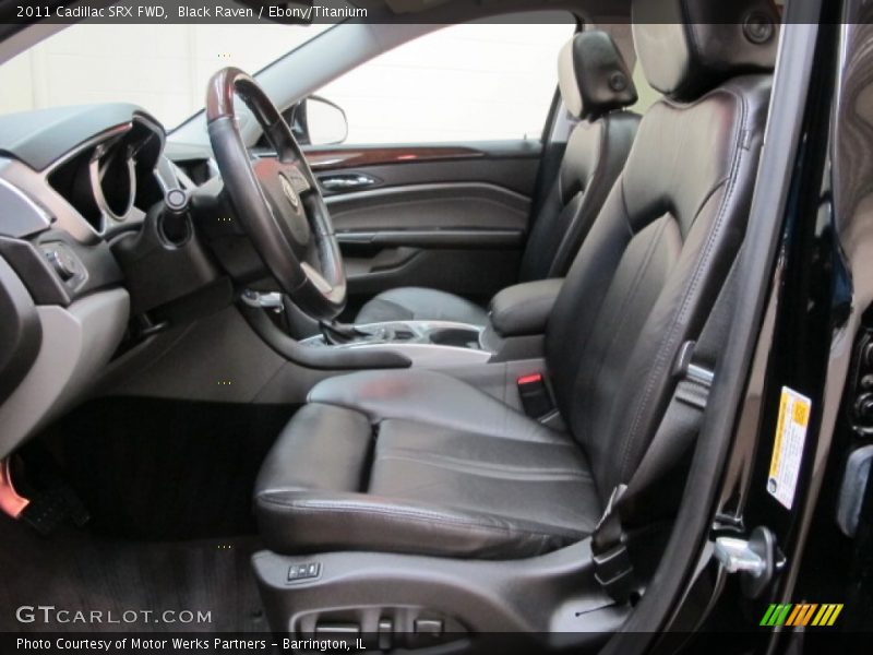 Black Raven / Ebony/Titanium 2011 Cadillac SRX FWD
