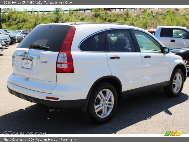 Taffeta White / Gray 2010 Honda CR-V EX AWD