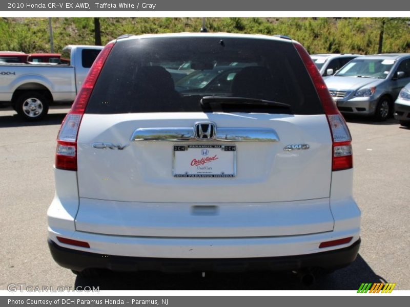 Taffeta White / Gray 2010 Honda CR-V EX AWD