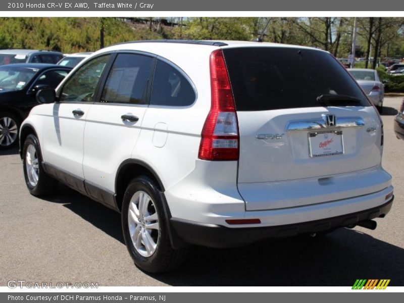 Taffeta White / Gray 2010 Honda CR-V EX AWD