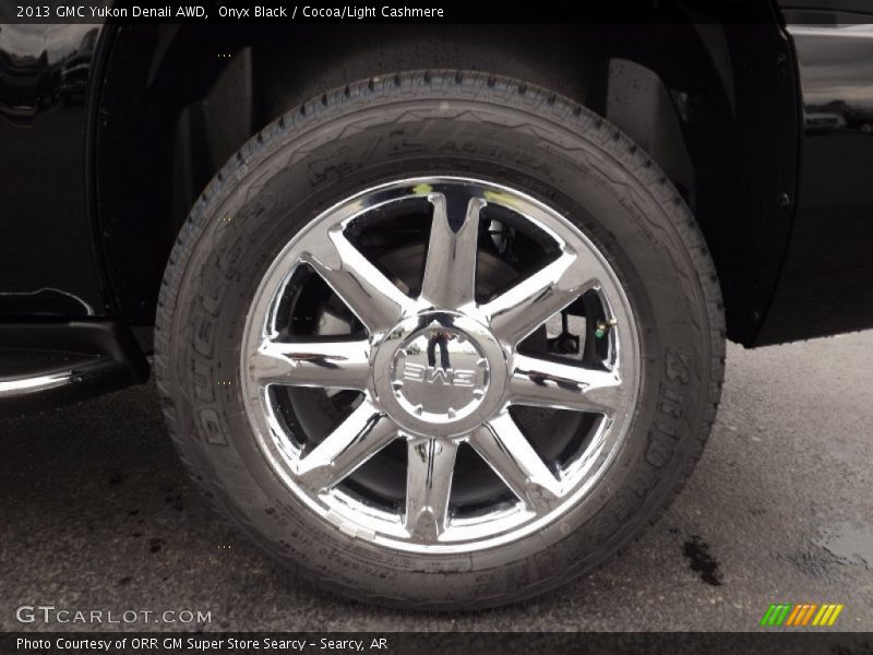 Onyx Black / Cocoa/Light Cashmere 2013 GMC Yukon Denali AWD