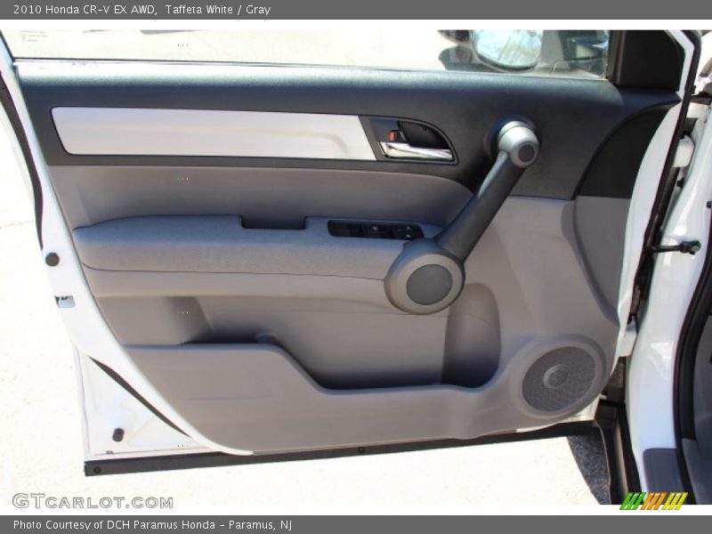 Taffeta White / Gray 2010 Honda CR-V EX AWD