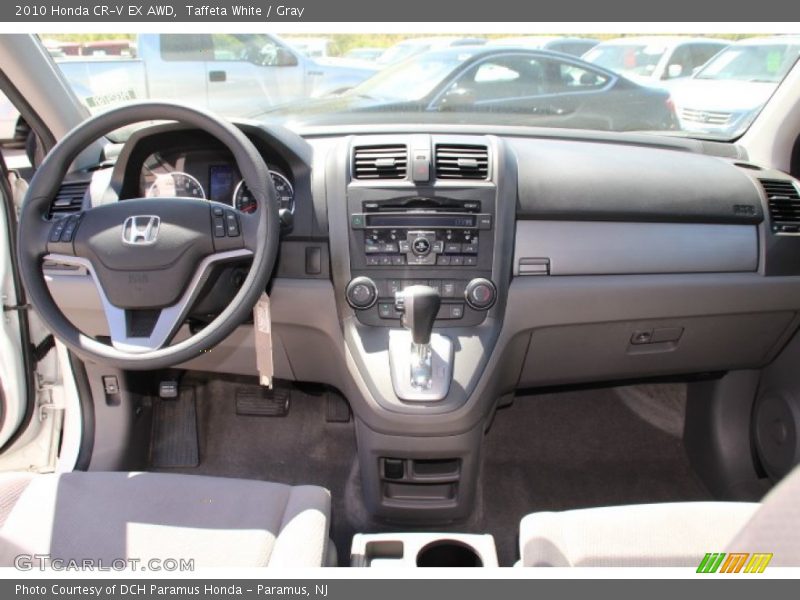 Taffeta White / Gray 2010 Honda CR-V EX AWD