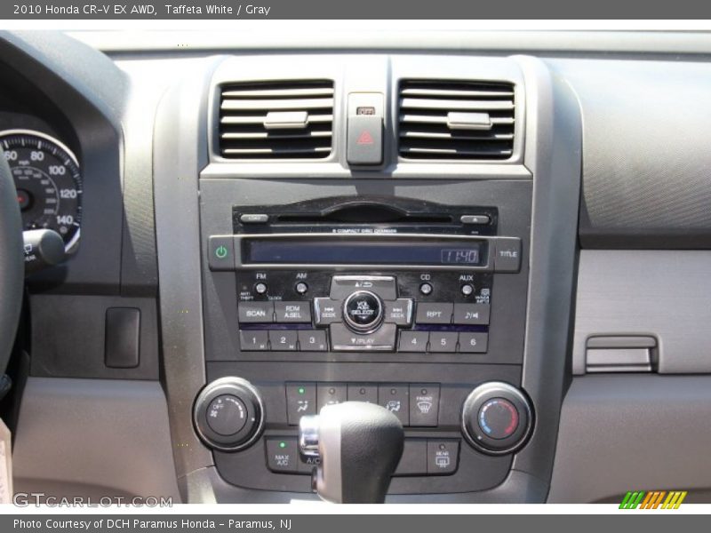 Taffeta White / Gray 2010 Honda CR-V EX AWD