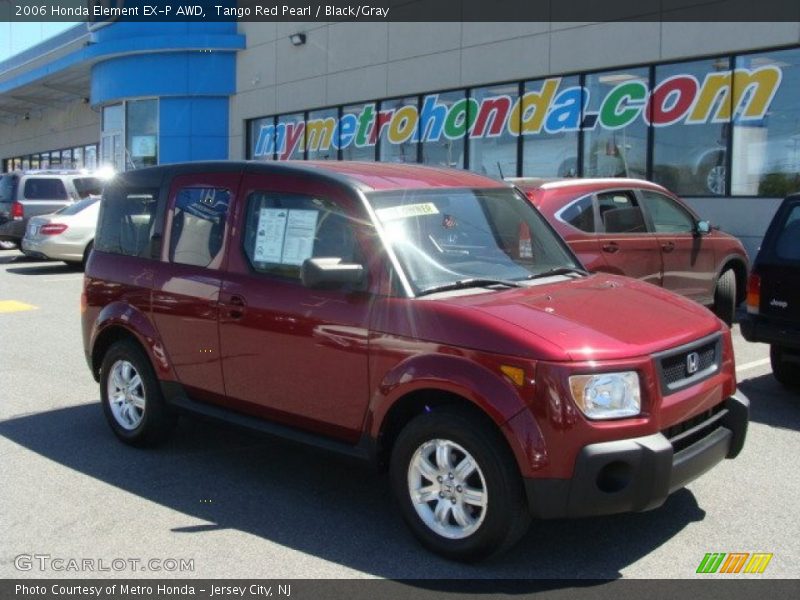Tango Red Pearl / Black/Gray 2006 Honda Element EX-P AWD