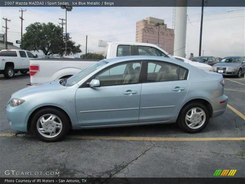  2007 MAZDA3 i Sport Sedan Ice Blue Metallic