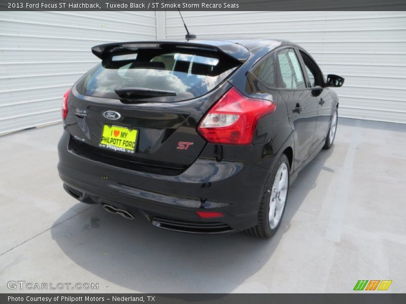 Tuxedo Black / ST Smoke Storm Recaro Seats 2013 Ford Focus ST Hatchback