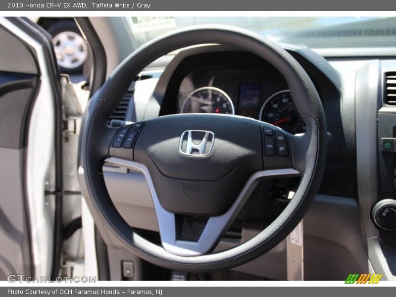 Taffeta White / Gray 2010 Honda CR-V EX AWD