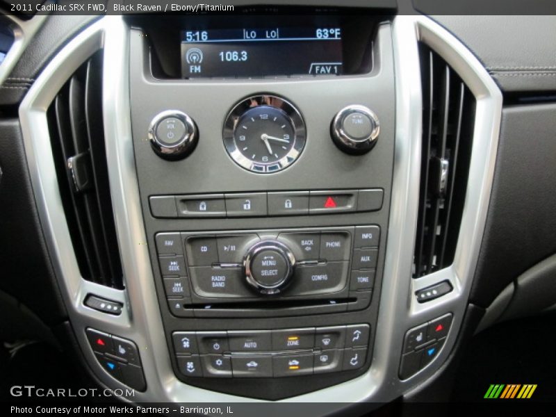 Black Raven / Ebony/Titanium 2011 Cadillac SRX FWD