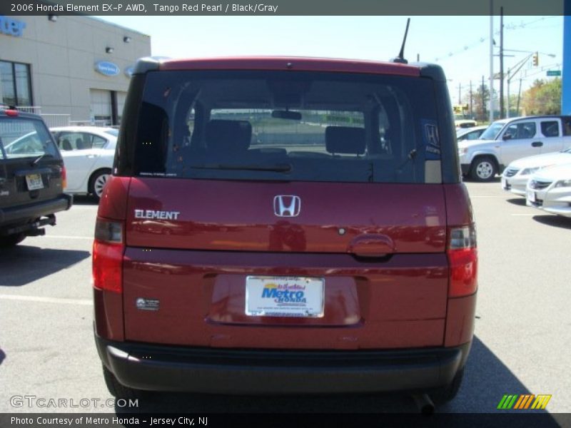 Tango Red Pearl / Black/Gray 2006 Honda Element EX-P AWD