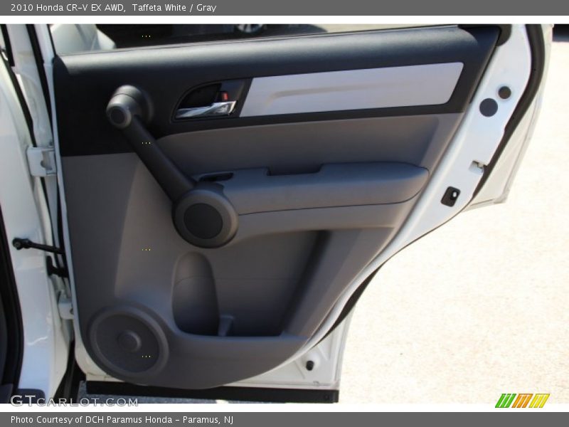 Taffeta White / Gray 2010 Honda CR-V EX AWD