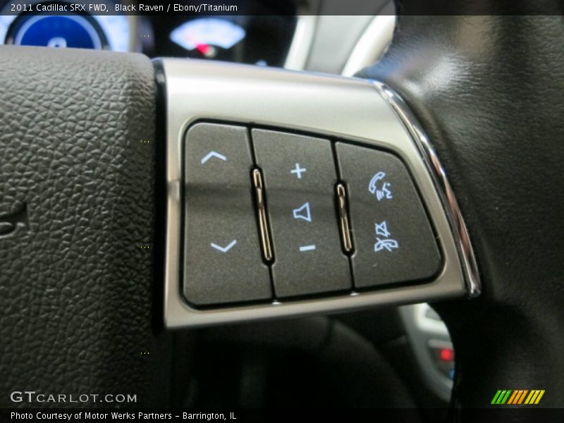 Black Raven / Ebony/Titanium 2011 Cadillac SRX FWD