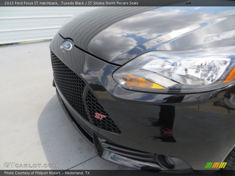 Tuxedo Black / ST Smoke Storm Recaro Seats 2013 Ford Focus ST Hatchback