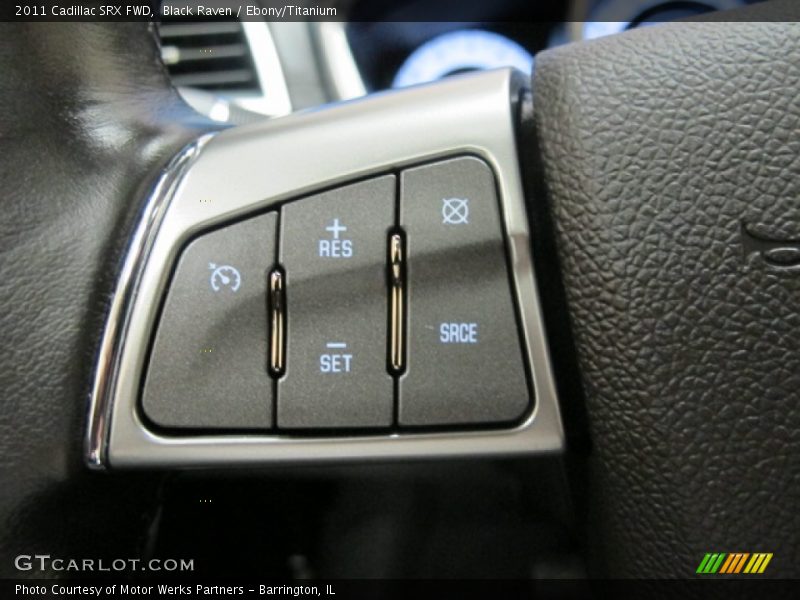 Black Raven / Ebony/Titanium 2011 Cadillac SRX FWD