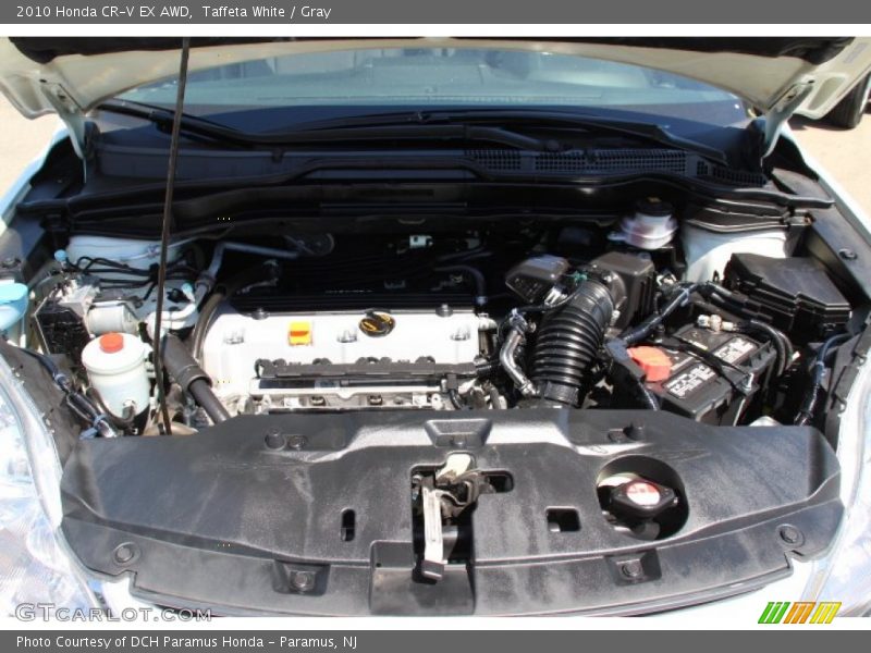 Taffeta White / Gray 2010 Honda CR-V EX AWD