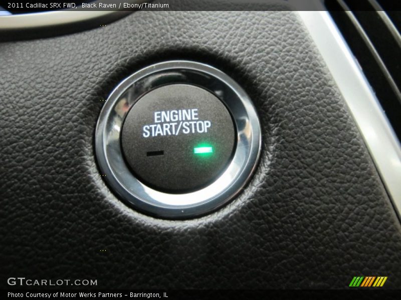 Black Raven / Ebony/Titanium 2011 Cadillac SRX FWD