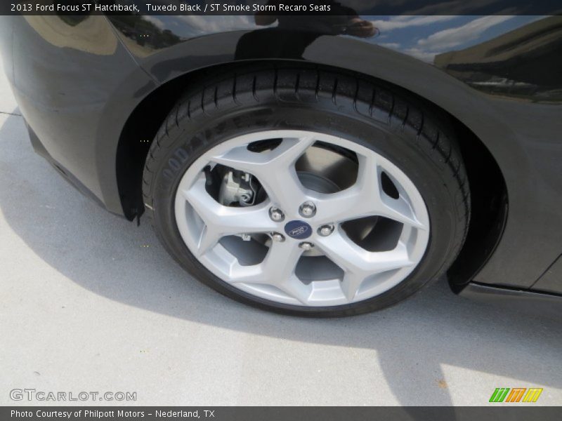 Tuxedo Black / ST Smoke Storm Recaro Seats 2013 Ford Focus ST Hatchback