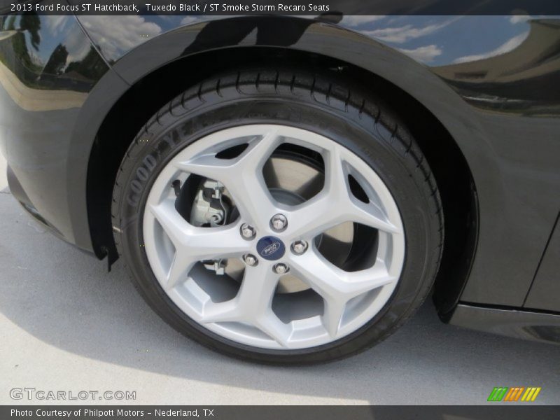 Tuxedo Black / ST Smoke Storm Recaro Seats 2013 Ford Focus ST Hatchback