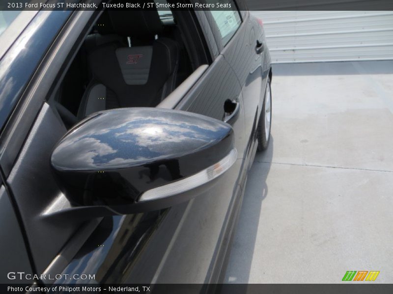 Tuxedo Black / ST Smoke Storm Recaro Seats 2013 Ford Focus ST Hatchback