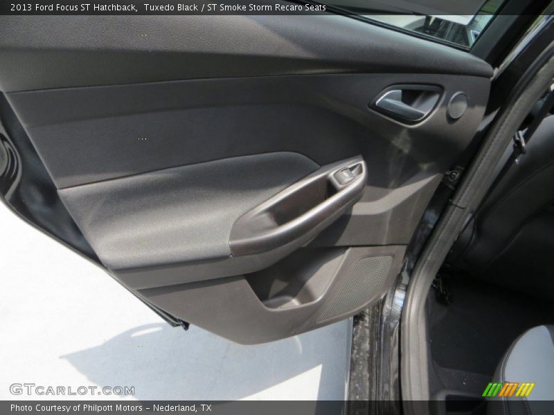 Tuxedo Black / ST Smoke Storm Recaro Seats 2013 Ford Focus ST Hatchback