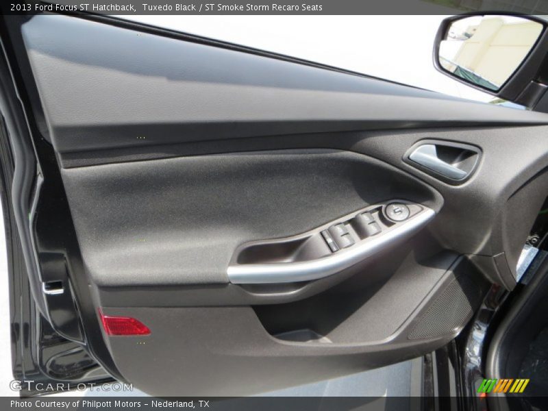 Tuxedo Black / ST Smoke Storm Recaro Seats 2013 Ford Focus ST Hatchback
