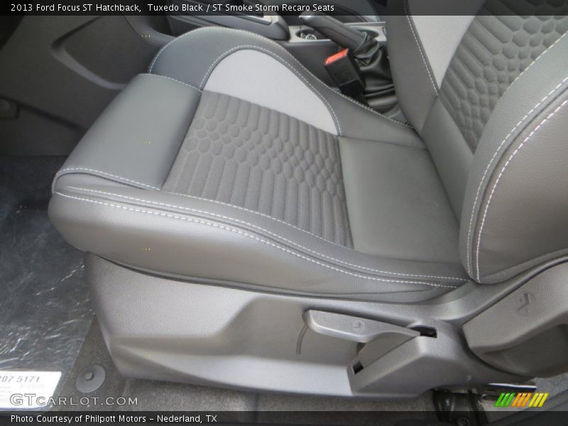 Tuxedo Black / ST Smoke Storm Recaro Seats 2013 Ford Focus ST Hatchback