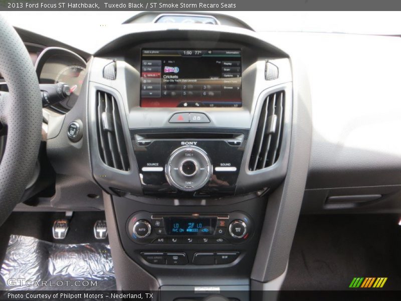 Tuxedo Black / ST Smoke Storm Recaro Seats 2013 Ford Focus ST Hatchback